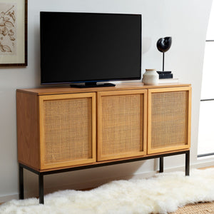 Safavieh Zadie 2 Shelf Rattan Sideboard MED5010C
