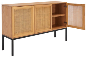 Safavieh Zadie 2 Shelf Rattan Sideboard MED5010C