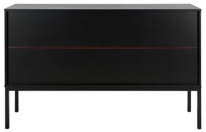 Safavieh Zadie 2 Shelf Rattan Sideboard MED5010D