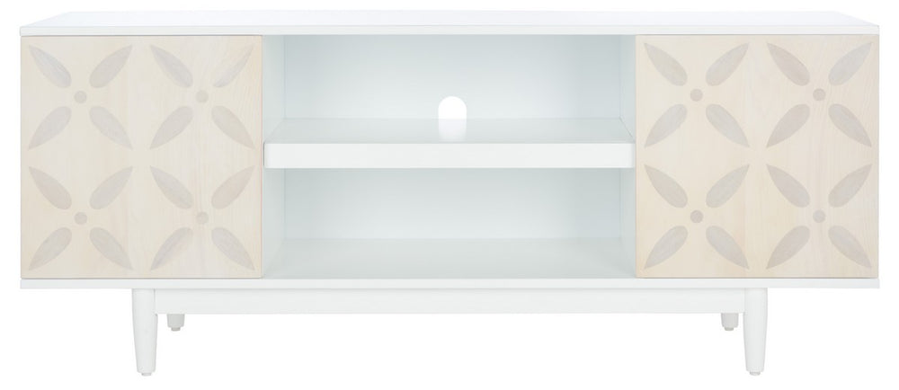 Safavieh Faye 3 Shelf Patterned Media Stand MED5011A