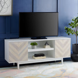 Safavieh Tay 3 Shelf Patterned Media Stand MED5012A