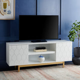 Safavieh Kit 3 Shelf Patterned Media Stand MED5013A