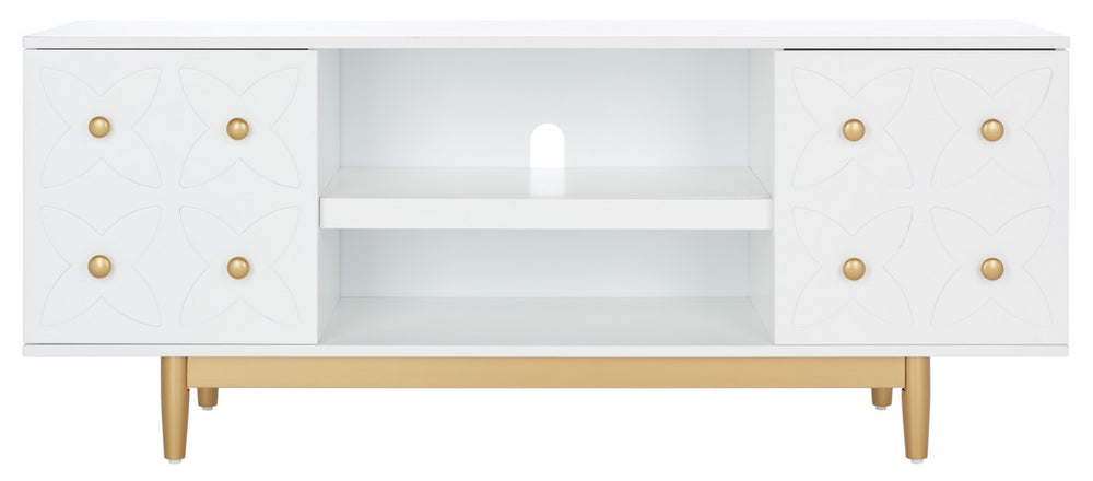 Safavieh Ottoline 3 Shelf Patterned Media Stand MED5014A