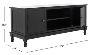 Safavieh Ozark 2 Door 1 Shelf Media Stand MED5700B