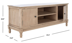 Safavieh Ozark 2 Door 1 Shelf Media Stand MED5700D