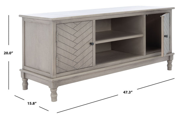 Safavieh Magnolia 2 Door 2 Shelf Media Stand MED5702D