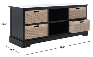 Safavieh Landers 4 Drawer Media Stand MED5704B