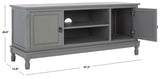 Safavieh Haines 2Dr 1 Shelf Media Stand MED5709B