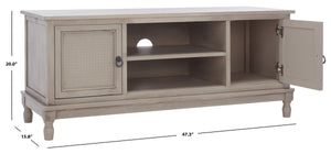 Safavieh Haines 2Dr 1 Shelf Media Stand MED5709C