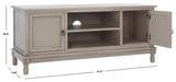 Safavieh Haines 2Dr 1 Shelf Media Stand MED5709C