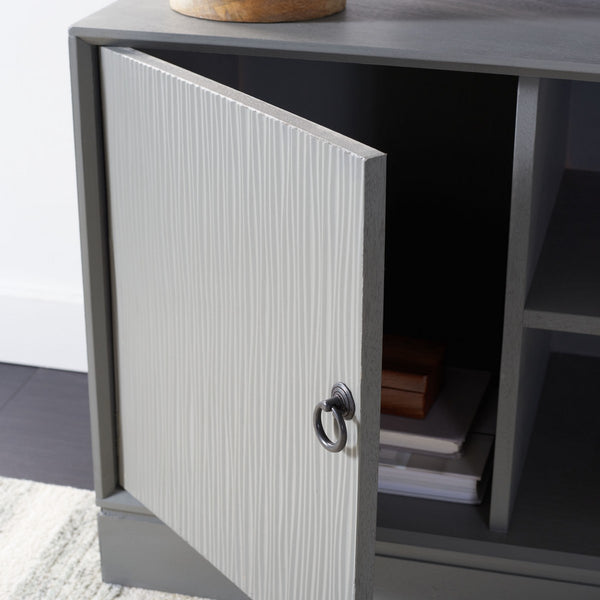 Safavieh Aliyah 2Dr 1 Shelf Media Stand MED5710B