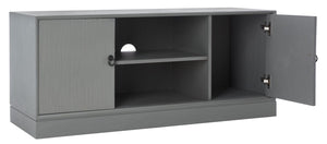 Safavieh Aliyah 2Dr 1 Shelf Media Stand MED5710B