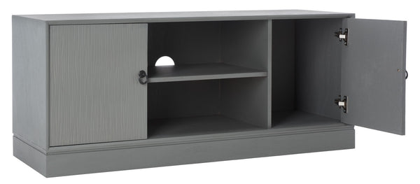Safavieh Aliyah 2Dr 1 Shelf Media Stand MED5710B