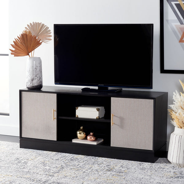 Safavieh Estella 2Dr 1 Shelf Media Stand MED5711B