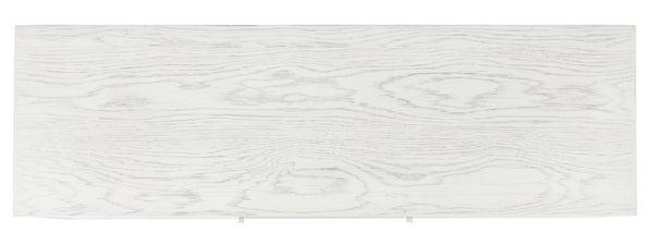 Ligia 2 Door Media Stand - Stylish Contemporary Design with Brass Accents and Hidden Cable Management