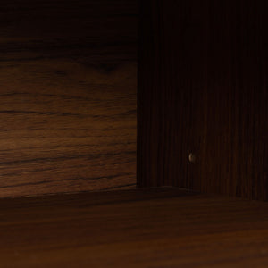 Safavieh Aurelio 2 Shelf Media Stand in Walnut MED9600A