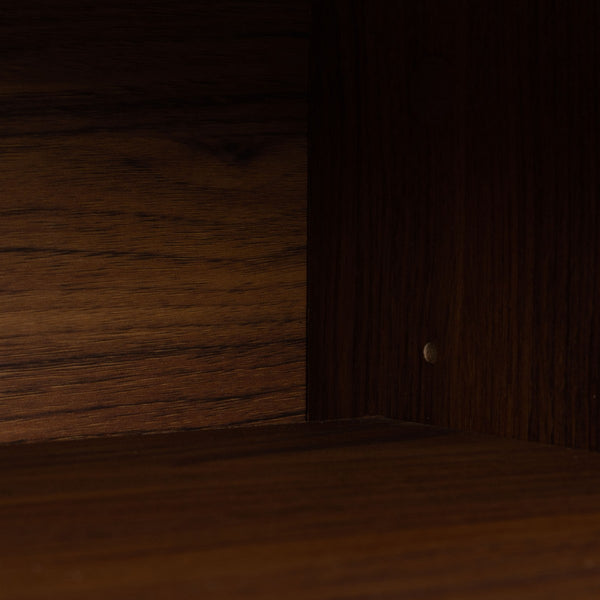 Safavieh Aurelio 2 Shelf Media Stand in Walnut MED9600A