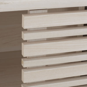 Safavieh Aurelio 2 Shelf Media Stand White   Honeycomb/ Pb / Mdf/ Rubber Wood MED9600C