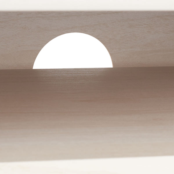 Safavieh Aurelio 2 Shelf Media Stand White   Honeycomb/ Pb / Mdf/ Rubber Wood MED9600C