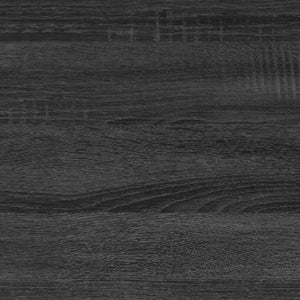 Safavieh Aurelio 2 Shelf Media Stand Distressed Black Honeycomb/ Pb / Mdf/ Rubber Wood MED9600E