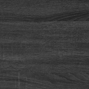 Safavieh Esma 2 Shelf Media Stand Distressed Black Honeycomb/ Pb / Mdf/ Rubber Wood MED9601E