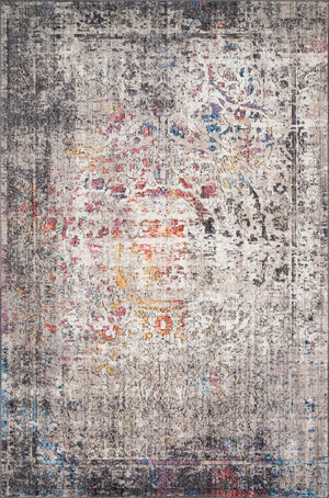 Loloi Medusa MED-02 100% Polyester Pile Power Loomed Contemporary Rug MEDUMED-02GNMLC0F0