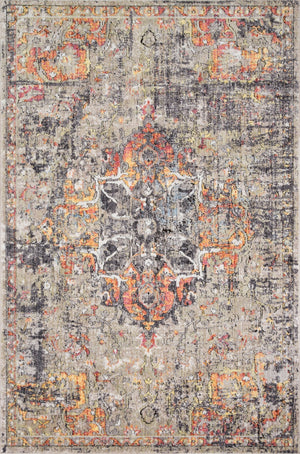 Loloi Medusa MED-03 100% Polyester Pile Power Loomed Contemporary Rug MEDUMED-03TASSC0F0