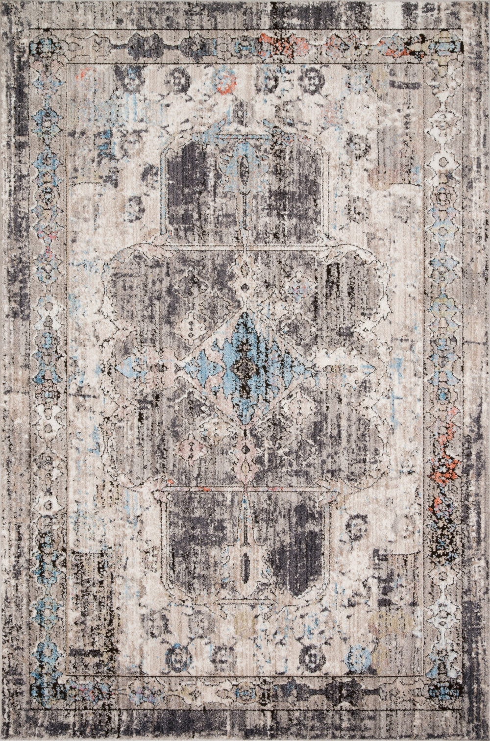 Loloi Medusa MED-05 100% Polyester Pile Power Loomed Contemporary Rug MEDUMED-05NASNC0F0