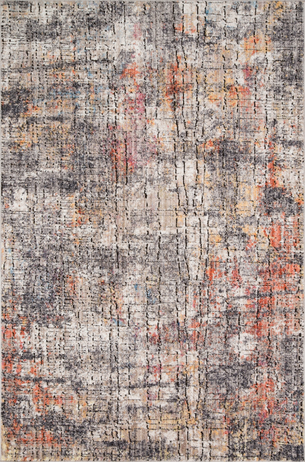 Loloi Medusa MED-07 100% Polyester Pile Power Loomed Contemporary Rug MEDUMED-07GTSSC0F0