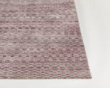 Chandra Rugs Melina 70% Viscose + 30% Wool Hand-Woven Contemporary Rug Pink/Silver 9' x 13'