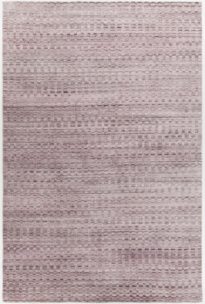 Chandra Rugs Melina 70% Viscose + 30% Wool Hand-Woven Contemporary Rug Pink/Silver 9' x 13'