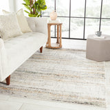 Jaipur Living Melo Collection MEL01 Mathis 100% Polyester Machine Made Modern Abstract Rug RUG152794