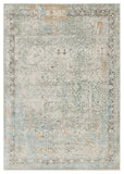 Melo Collection MEL04 Thayer 100% Polyester Machine Made Updated Traditional Medallion Rug