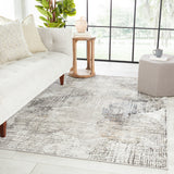 Jaipur Living Melo Collection MEL06 Lavorre 100% Polyester Machine Made Modern Abstract Rug RUG152829