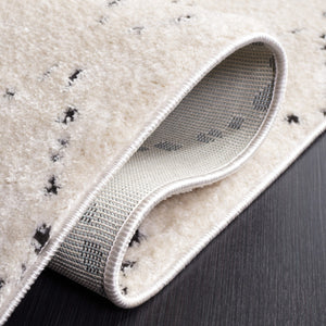 Safavieh Melody 102 Bohemian Power Loomed Rug Ivory / Black MEL102A-9