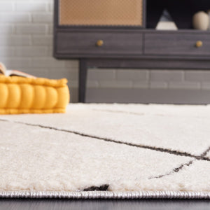 Safavieh Melody 104 Bohemian Power Loomed Rug Ivory / Black MEL104A-9