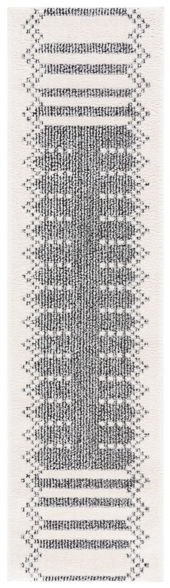 Safavieh Melody 106 Modern Power Loomed Rug Ivory / Black MEL106A-7SQ