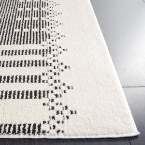 Safavieh Melody 106 Modern Power Loomed Rug Ivory / Black MEL106A-9