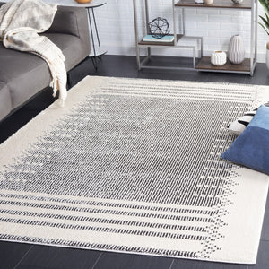 Safavieh Melody 106 Modern Power Loomed Rug Ivory / Black MEL106A-9