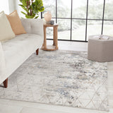 Jaipur Living Melo Collection MEL10 Arya 100% Polyester Machine Made Moroccan Trellis Rug RUG152857