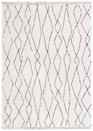 Safavieh Melody 112 Bohemian Power Loomed Rug Ivory / Black MEL112B-9