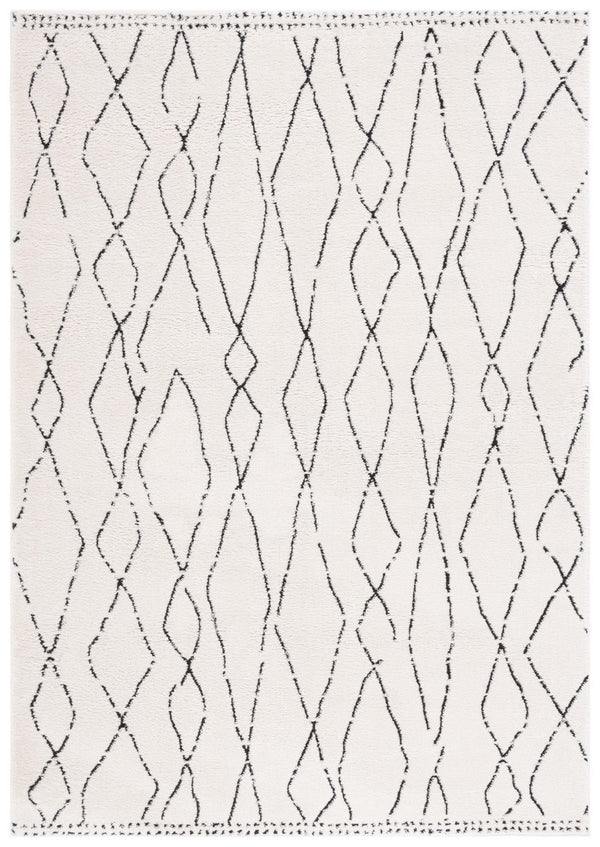 Safavieh Melody 112 Bohemian Power Loomed Rug Ivory / Black MEL112B-9