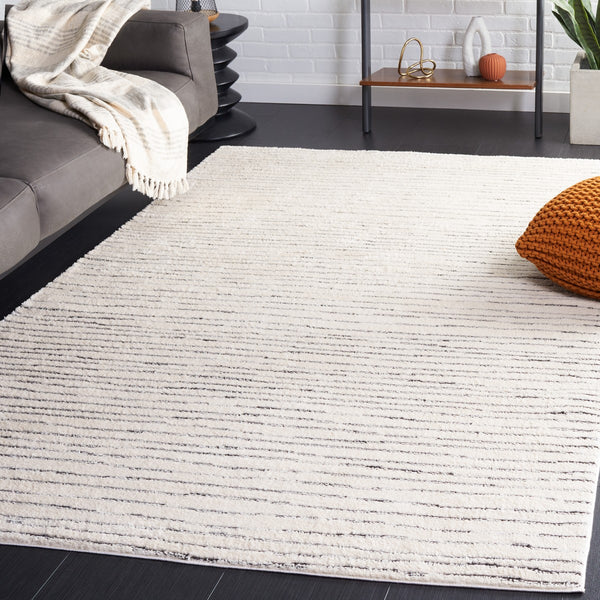 Safavieh Melody 118 Modern Power Loomed Rug Ivory / Black MEL118A-9