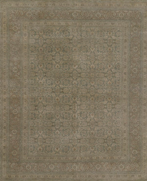 Momeni Pure Salt Menorca MEN-3 Hand Knotted Indoor Area Rug Blue 10' x 14' MENORMEN-3BLUA0E0