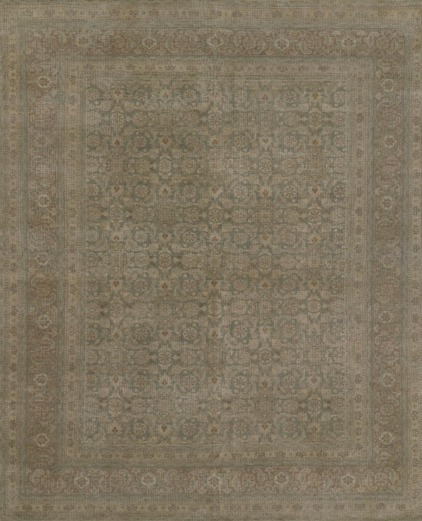 Momeni Pure Salt Menorca MEN-3 Hand Knotted Indoor Area Rug Blue 10' x 14' MENORMEN-3BLUA0E0