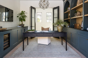 Momeni Pure Salt Menorca MEN-3 Hand Knotted Indoor Area Rug Blue 10' x 14' MENORMEN-3BLUA0E0