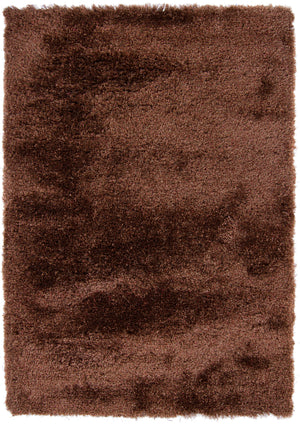 Chandra Rugs Mercury 100% Polyester Hand-Woven Contemporary Rug Brown 9' x 13'