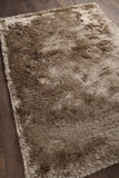 Chandra Rugs Mercury 100% Polyester Hand-Woven Contemporary Rug Beige 9' x 13'