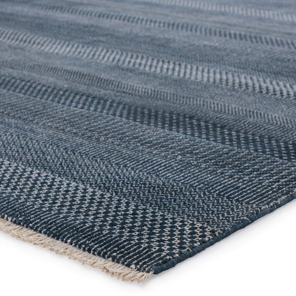 Jaipur Living Adler Tribal Dark Blue/ Ivory Area Rug (10'X14')