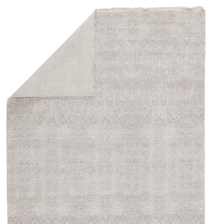 Jaipur Living Bram Tribal Light Gray/ Ivory Area Rug (10'X14')